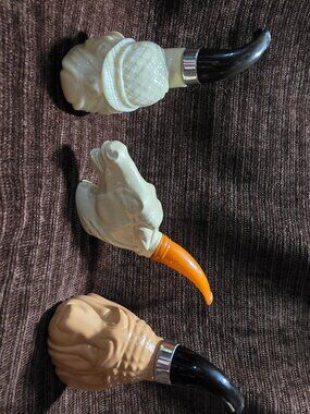 Avon Collection of Three (3) Pipe Cologne Bottles